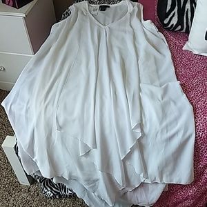 Ashley Stewart Elegant White Dress